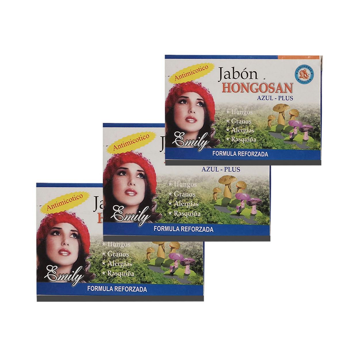 GENERICO - Jabon Medicinal para hongos Psoriasis tiña 3 Und