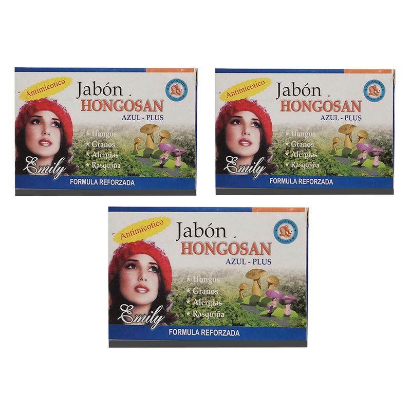 GENERICO - Jabon Medicinal Para Hongos Pie De Atleta Tiña  3 Und