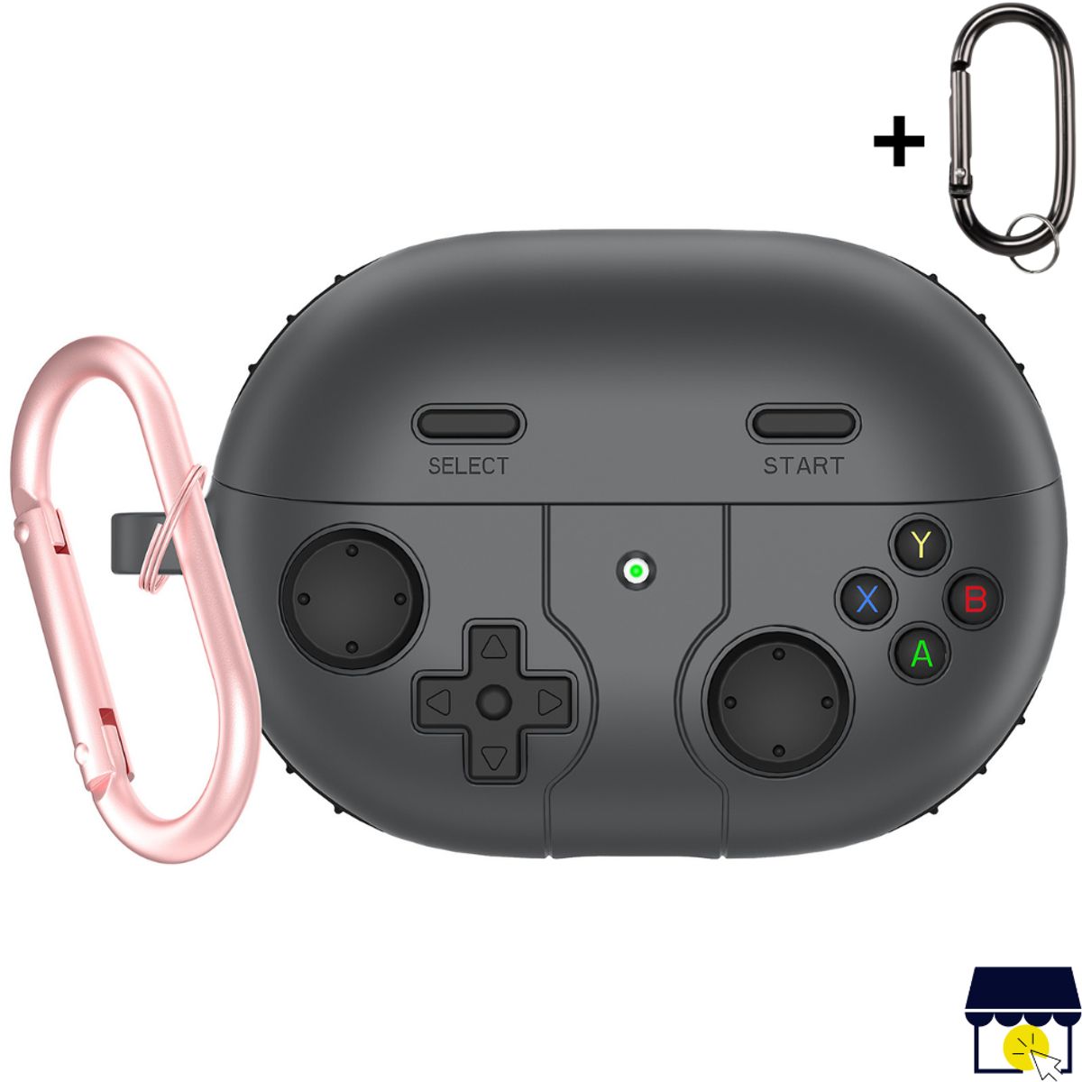 GENERICO - Case funda de silicona para Huawei Freebuds Pro 3 / 4 - Negro