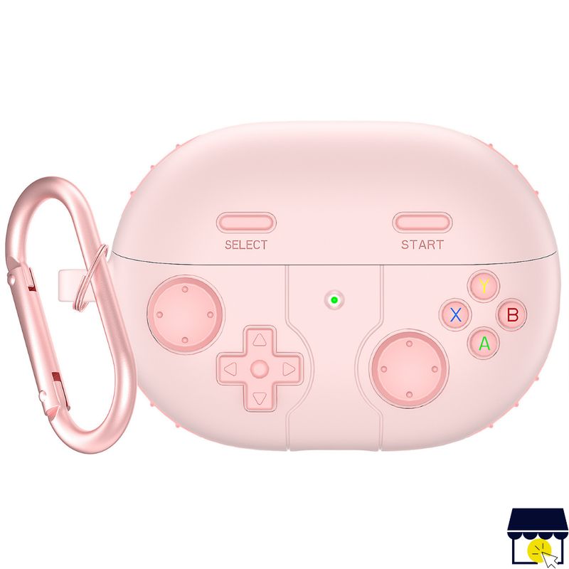 GENERICO - Case funda de silicona para Huawei Freebuds 3 / 4 Pro - Rosa