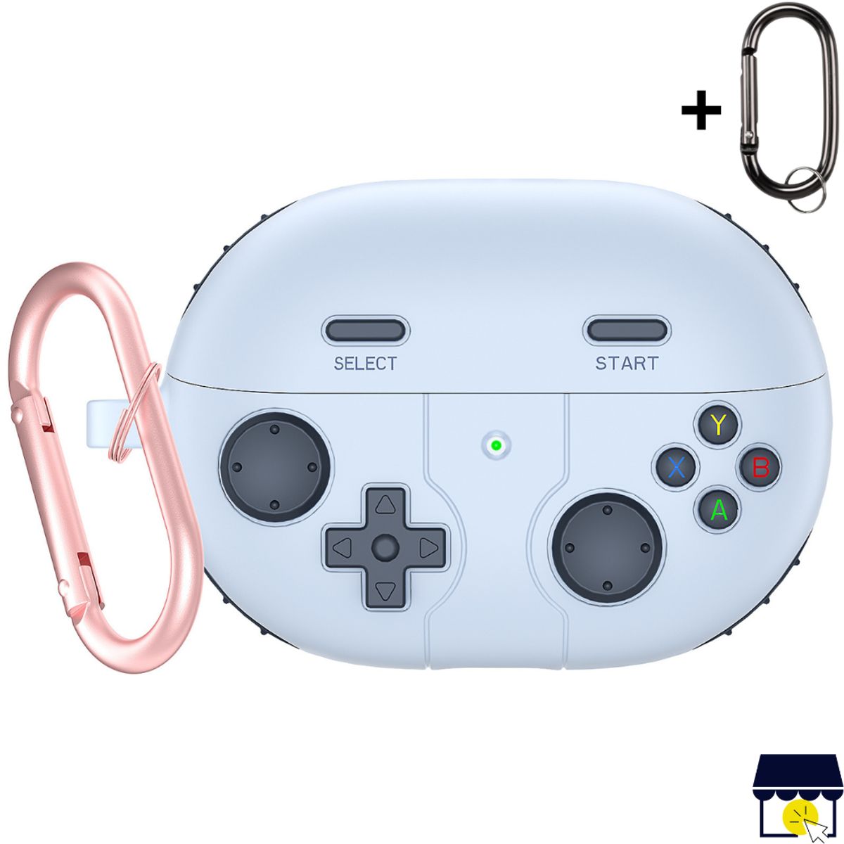 GENERICO - Case funda de silicona para Huawei Freebuds Pro 3 / 4 - Celeste