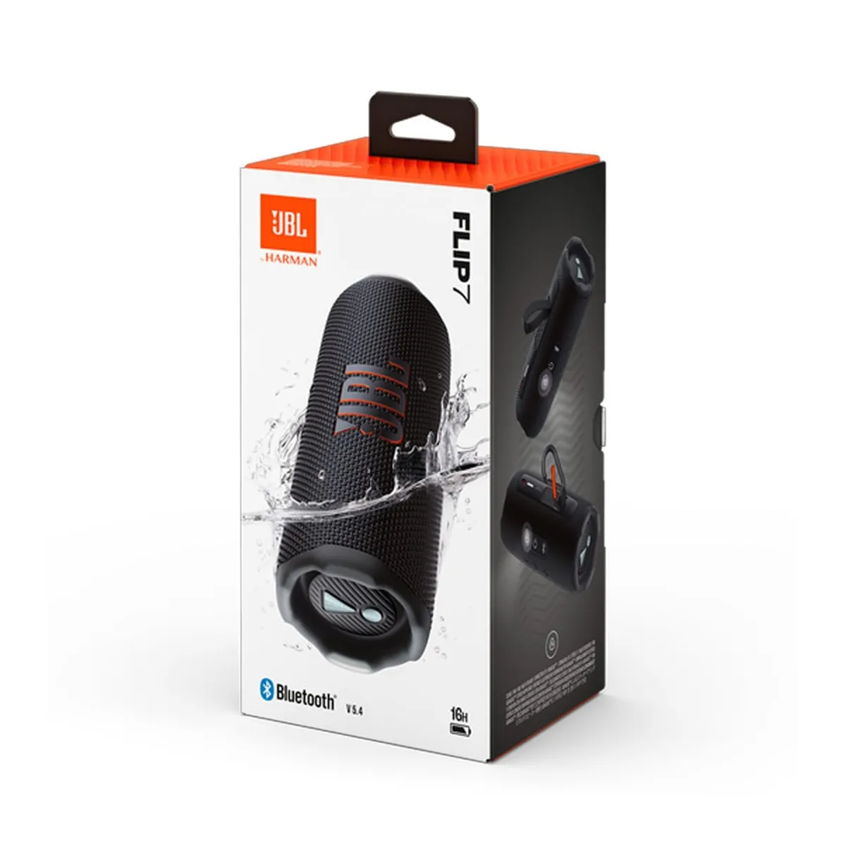 JBL - Parlante Bluetooth Portátil JBL Flip 7 Inalámbrico - Negro