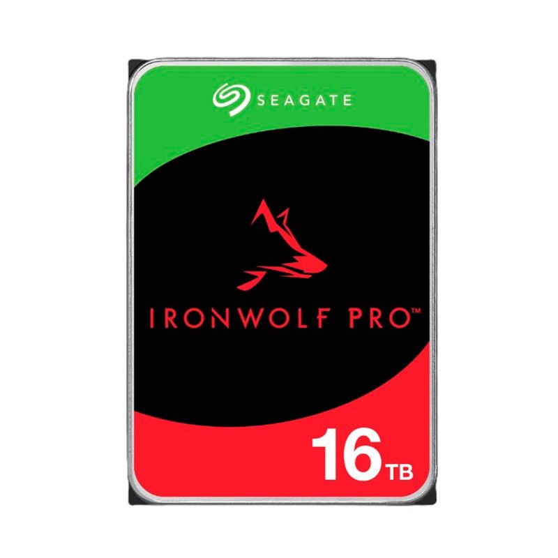 SEAGATE - DISCO DURO SEAGATE IRONWOLF PRO NAS 16TB SATA PN hdist16000nt001