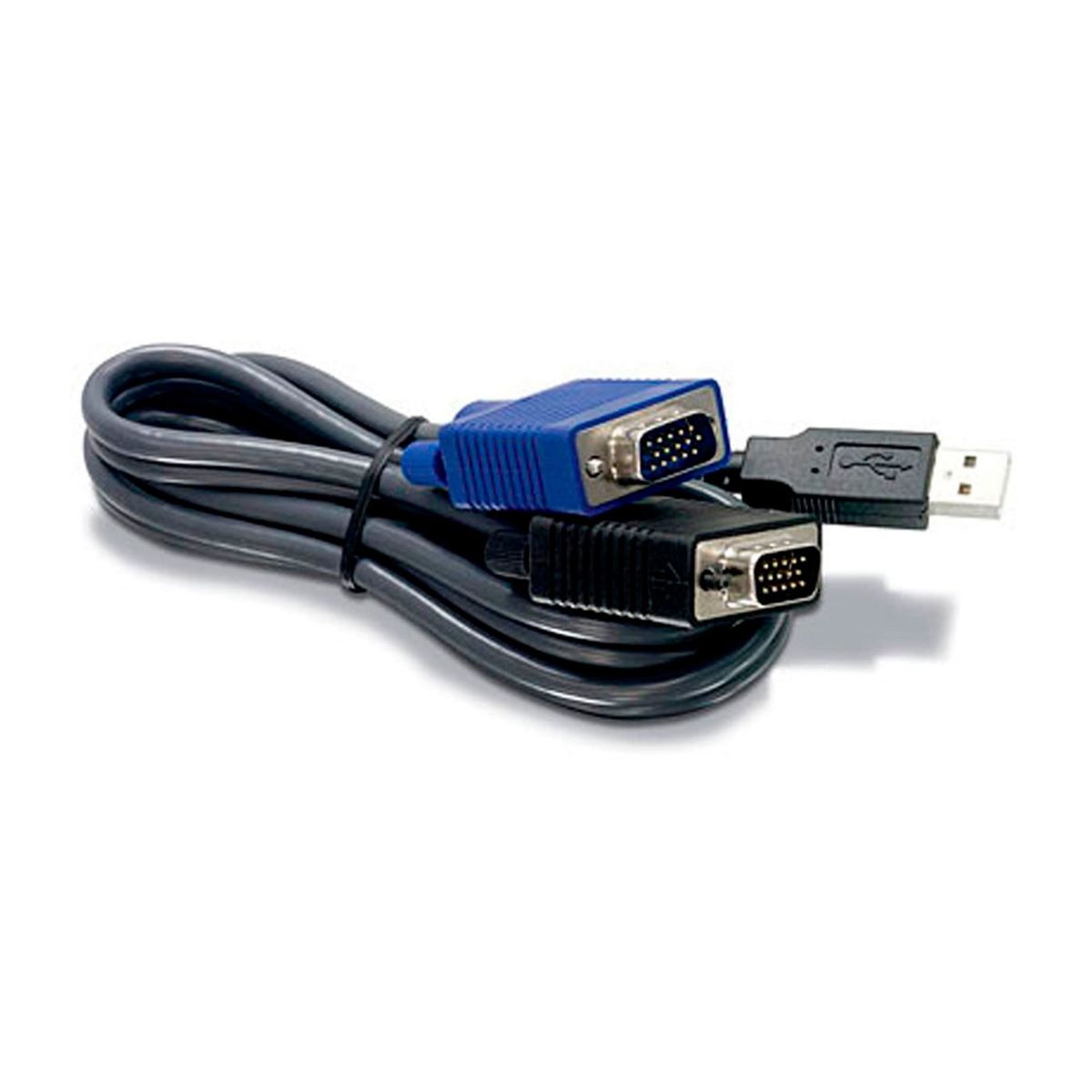 TRENDNET - CABLE PARA KVM TRENDNET USB VGA 18M NEGRO PN TK-CU06