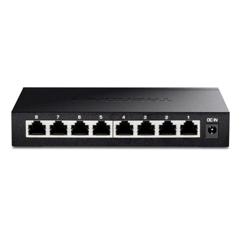 TRENDNET - SWITCH DE RED TRENDNET 8 PUERTOS GIGABIT 25 PN TEG-S380