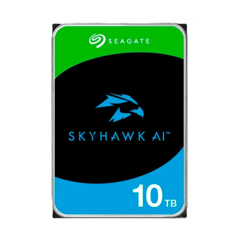 SEAGATE - DISCO DURO SEAGATE 10TB SKYHAWK 35 GRIS PN ST10000VE001