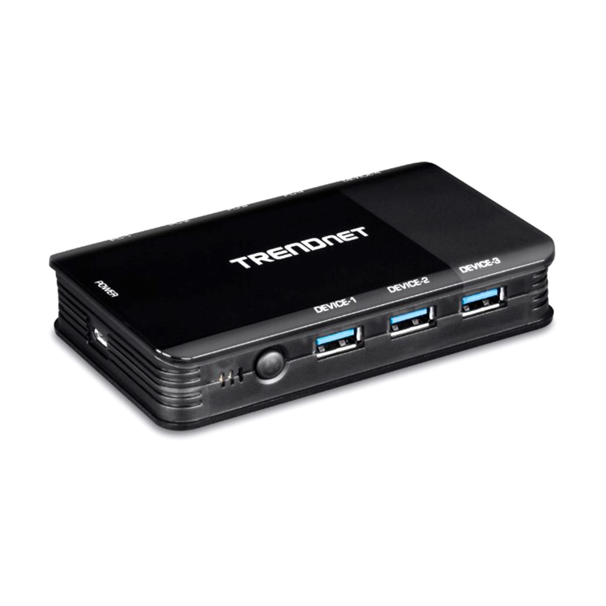 TRENDNET - SWITCH KVM TRENDNET 4 PUERTOS USB PARA 4 COMP NEGRO PN TK-U404
