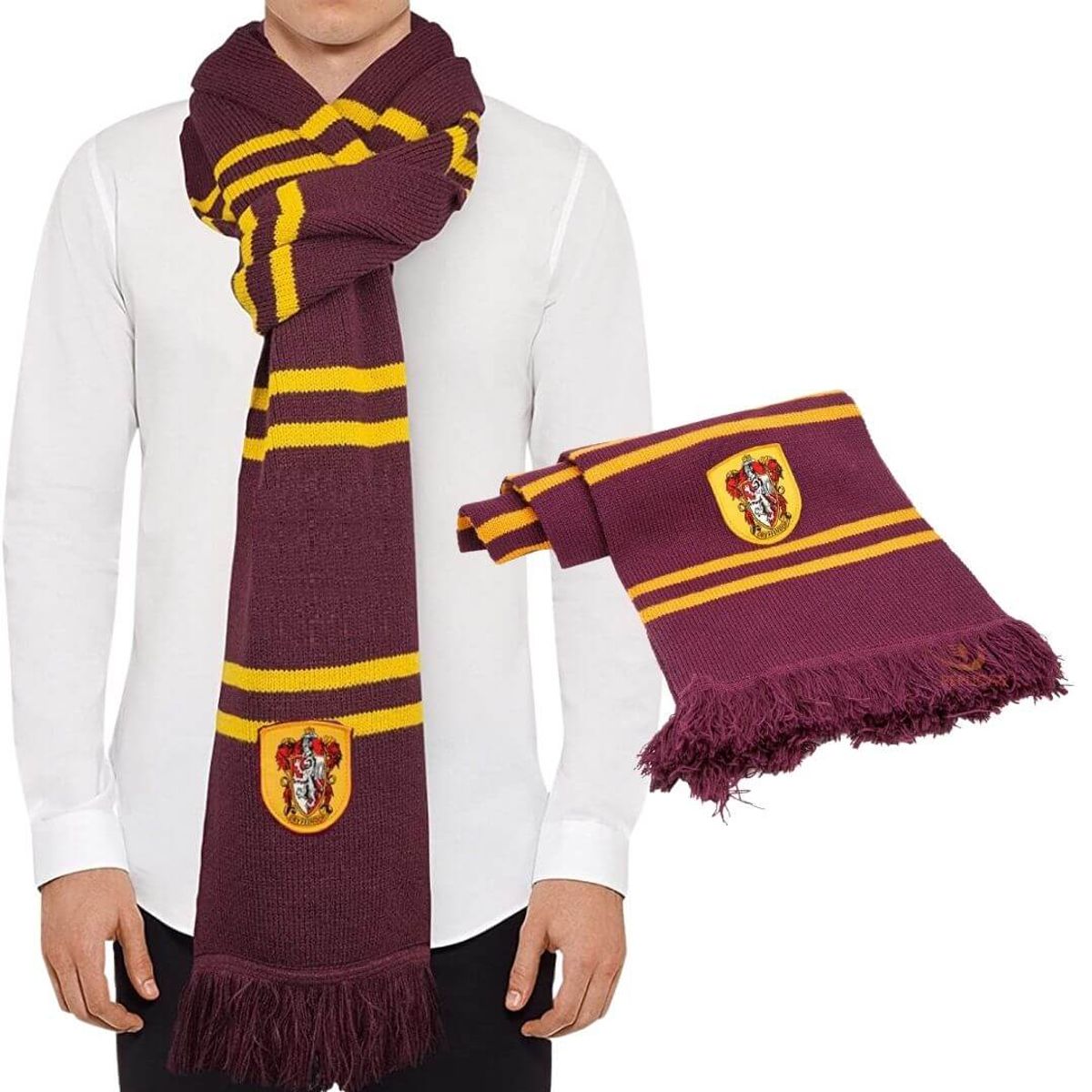 GENERICO - Bufanda Gryffindor Chalina Harry Potter Hogwarts