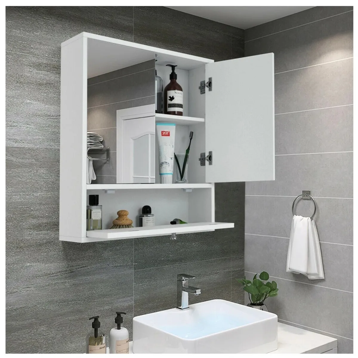 73 EXPERIENCE - Estante de Baño Balleste Blanco 73 Experience