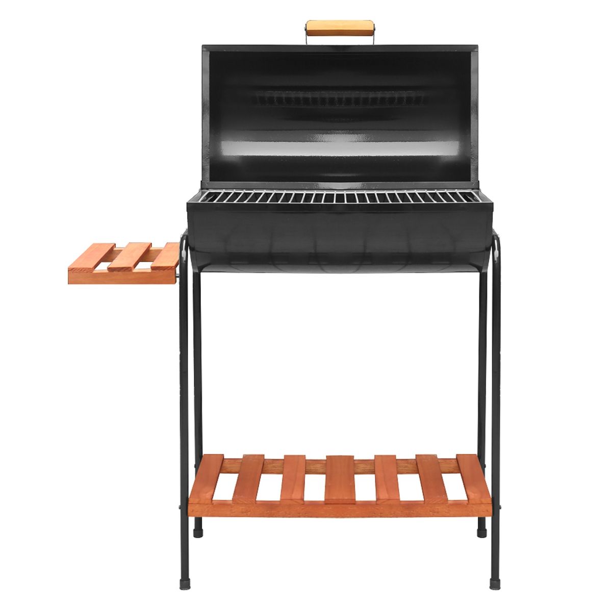 MR GRILL - Parrilla Cilíndrica con Tapa Mediana + Tabla Pig