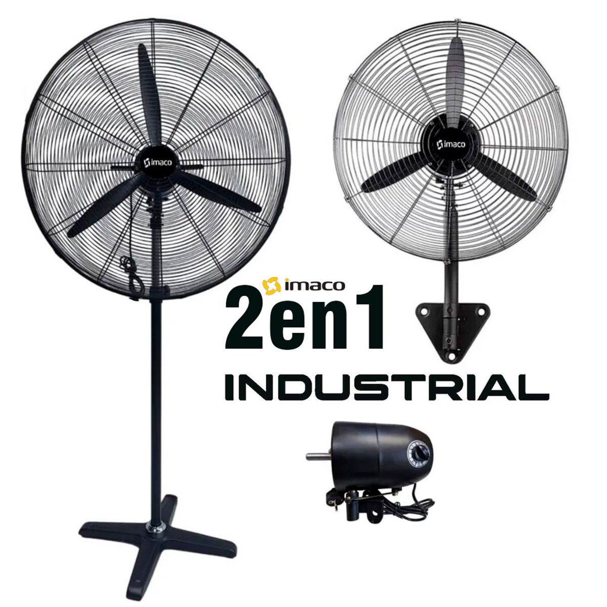 IMACO - Ventilador Industrial FS30240 Imaco 2 en 1