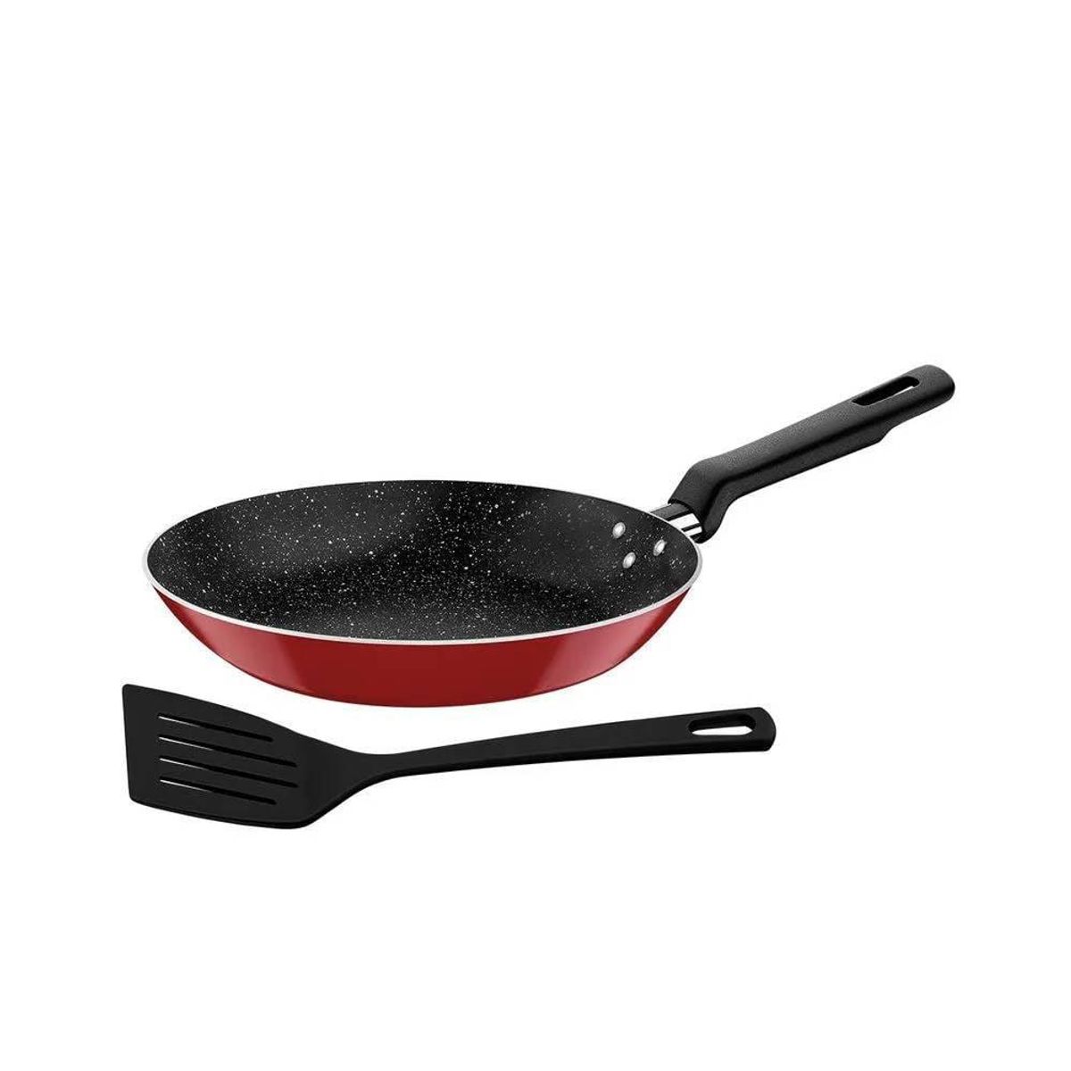 TRAMONTINA - SARTEN 26CM 2MM ROJO ROCH-LORETO CESPATULA