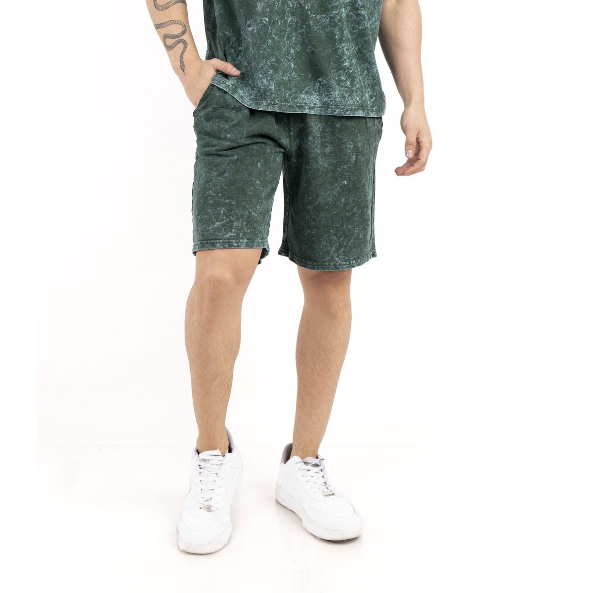 NEW YORK STARS - SHORT LAVADOS TIEDAY-VERDE
