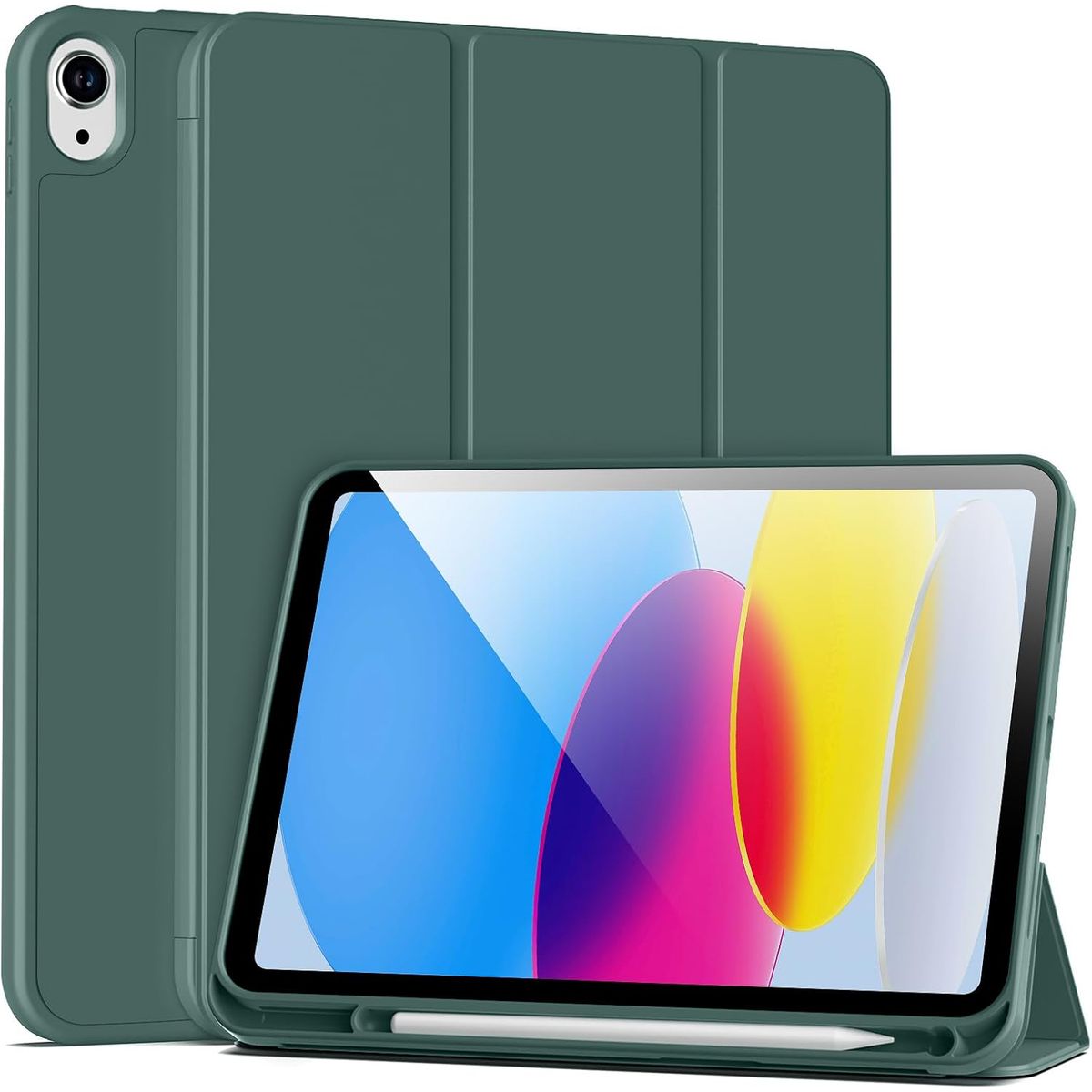 GENERICO - Case Funda Para iPad 10ma Gen 10.9 (2022) / iPad A16 (2025)Porta lápiz