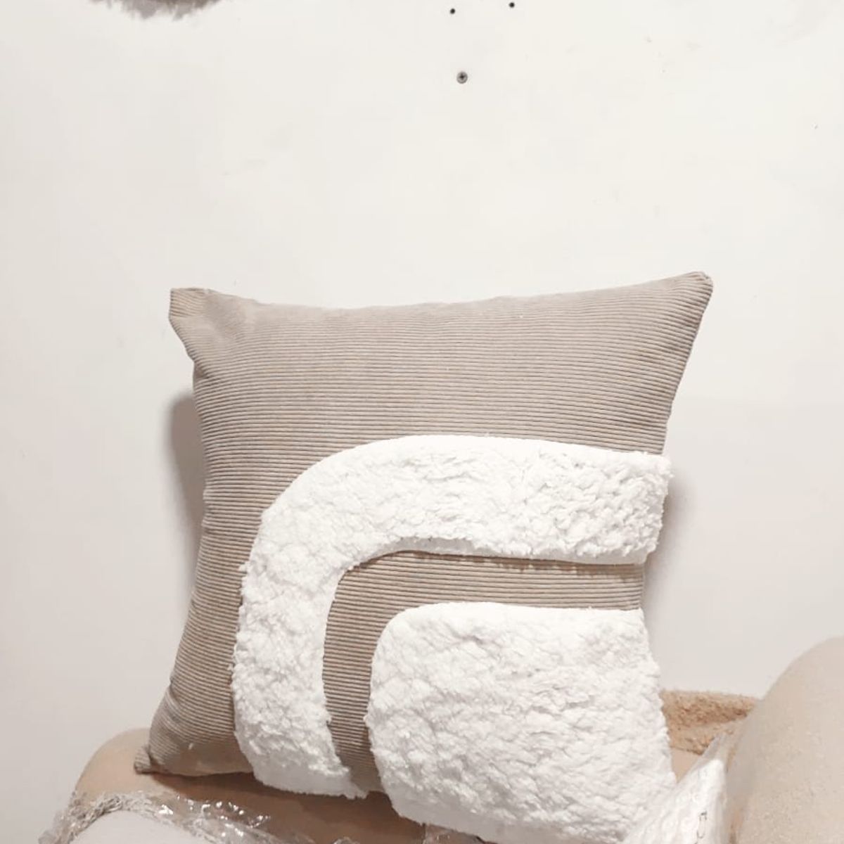 GENERICO - Cojin Beige Terra Nórdico 50X50 cm