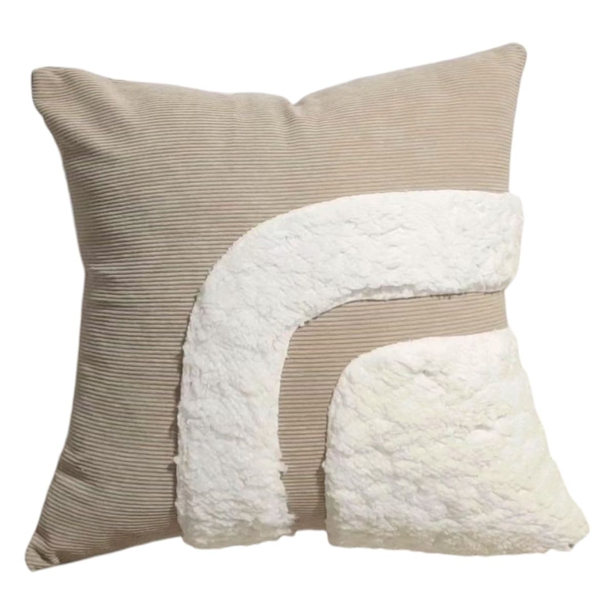 GENERICO - Funda Beige Terra Nórdico 50X50 cm