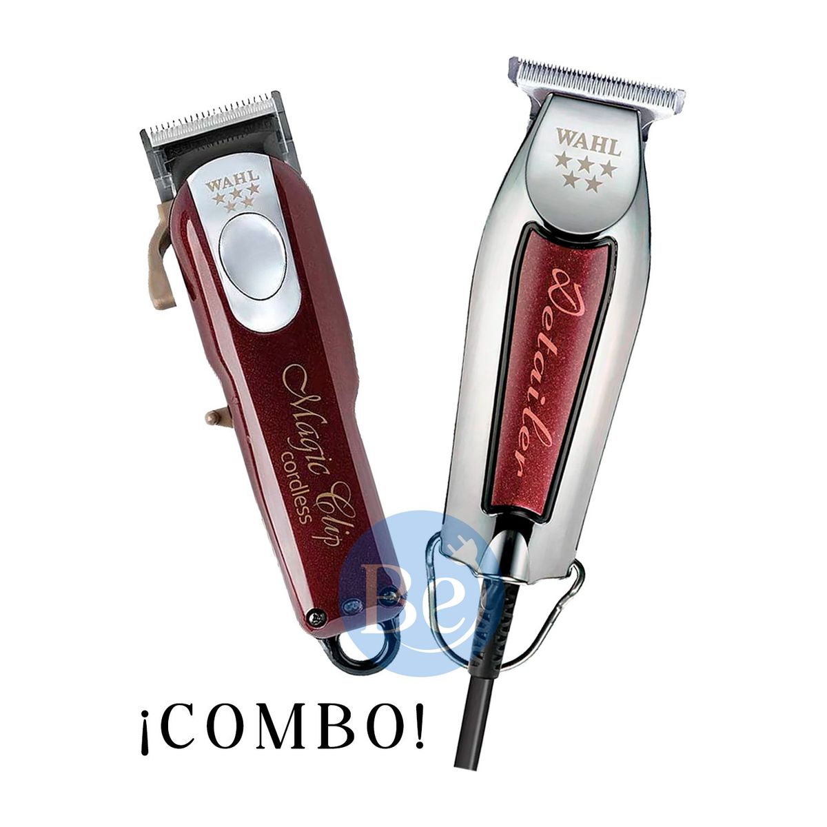 WAHL - Combo Wahl Cortadora Magic Clip Cordless 08148-308 y Trimmer Detailer