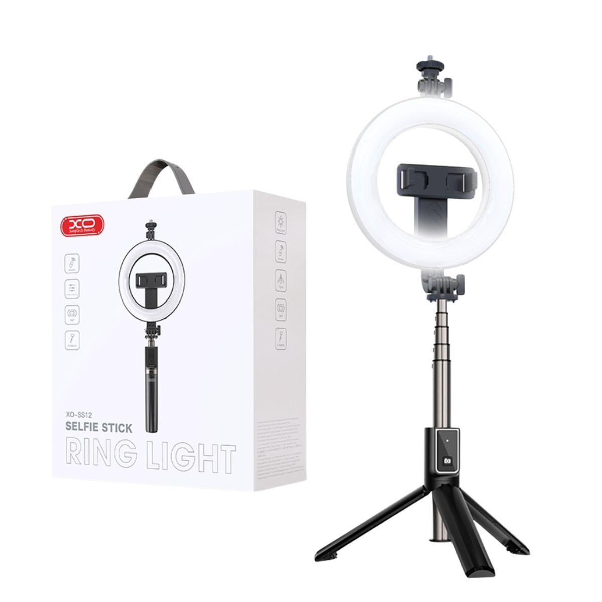 XO - Tripode Bluetooth Selfie Stick Para Lives Stream y Grabaciones 95CM
