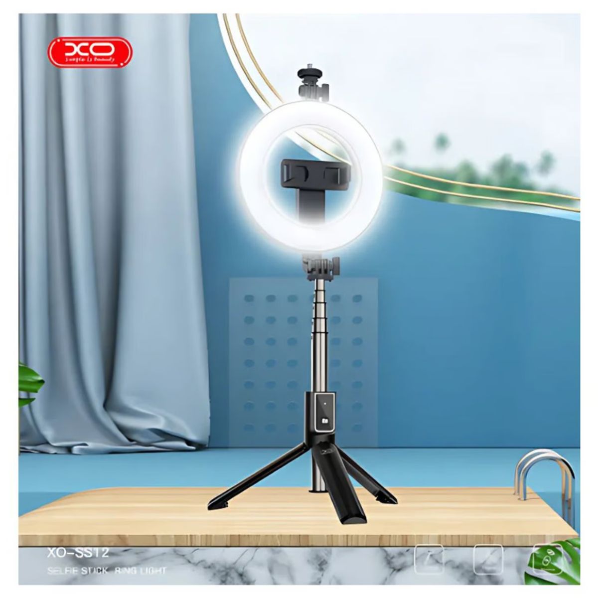 XO - Tripode Bluetooth Selfie Stick Para Lives Stream y Grabaciones 95CM