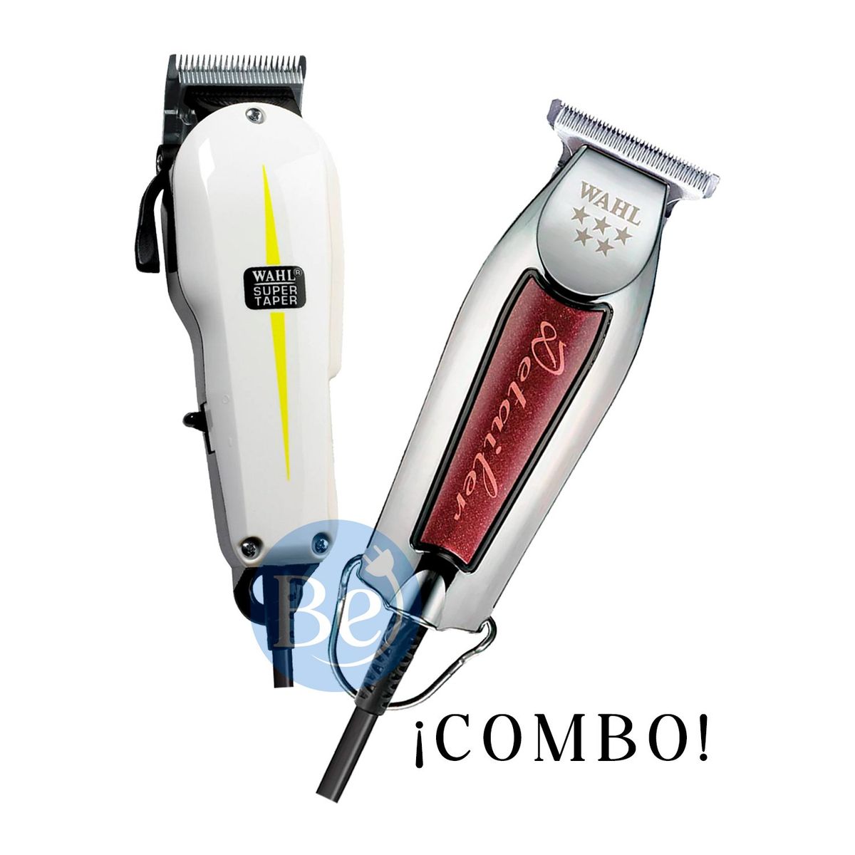 WAHL - Combo Wahl Cortadora Super Taper 08466-018 y Trimmer Detailer