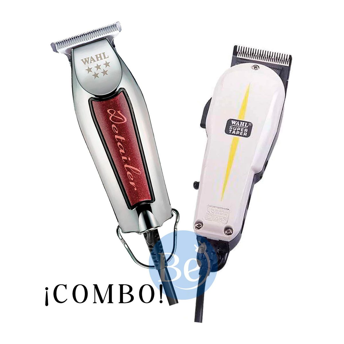 WAHL - Combo Wahl Cortadora Super Taper 08466-018 y Trimmer Detailer