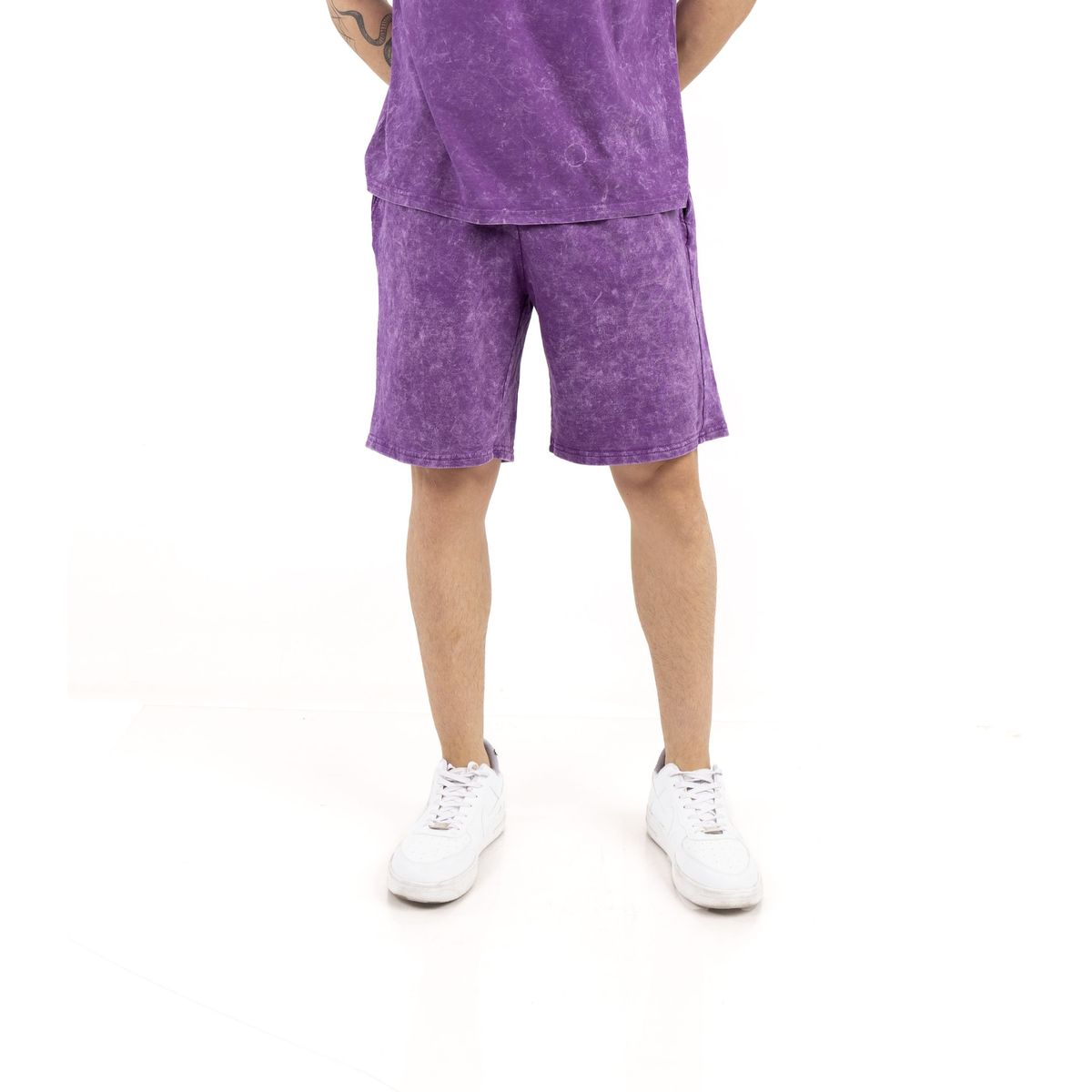 NEW YORK STARS - SHORT LAVADOS TIEDAY-MORADO