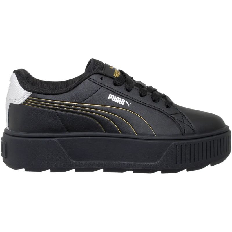 PUMA - Zapatilla Puma Karmen Metallic Shine 395099 02 Negro para Mujer