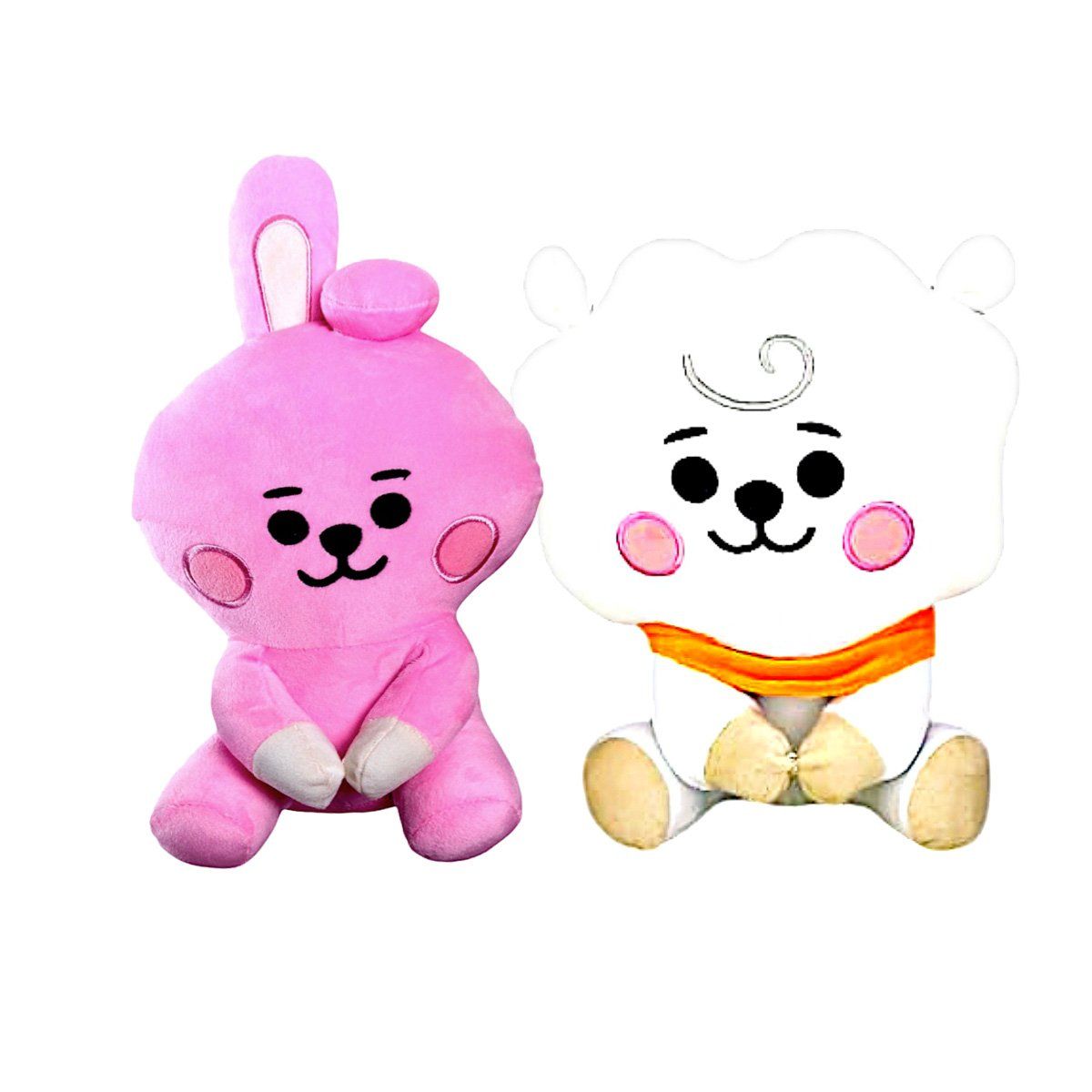 GENERICO - Pack 2 peluches Baby BTS BT21  Cooky RJ
