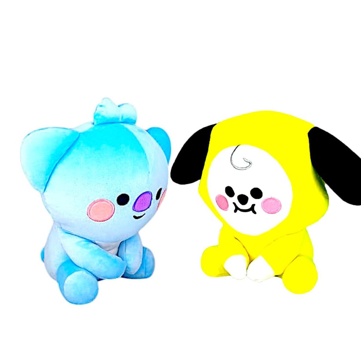 GENERICO - Pack 2 peluches Baby BTS BT21  Chimmy Koya