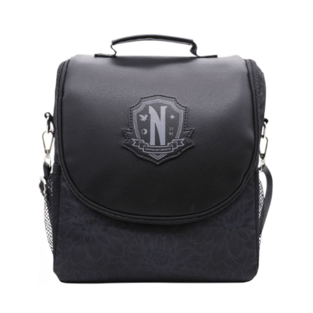 DISNEY - Lonchera Merlina Addams Negra