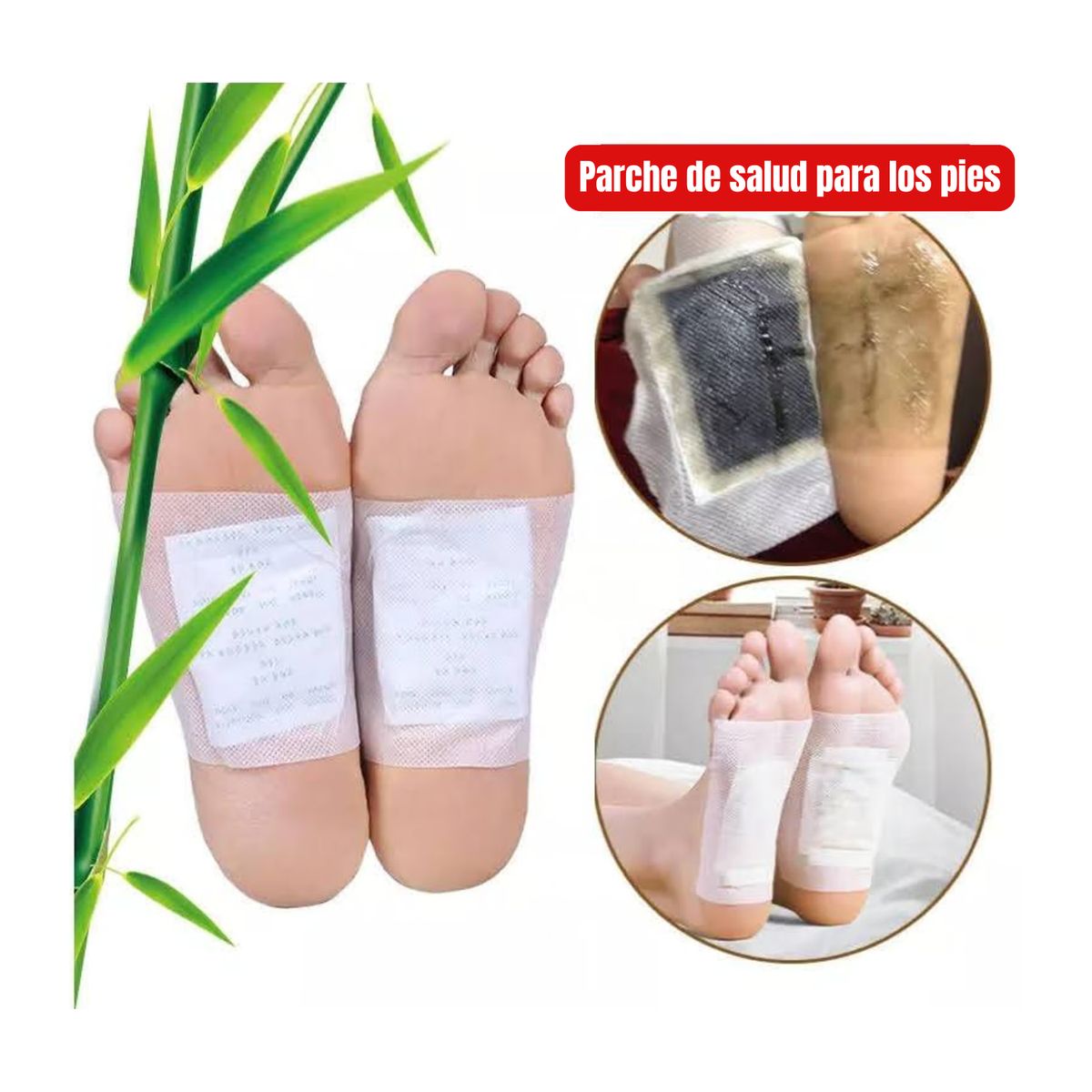 GENERICO - KIYOME Parches Desintoxicantes para Pies
