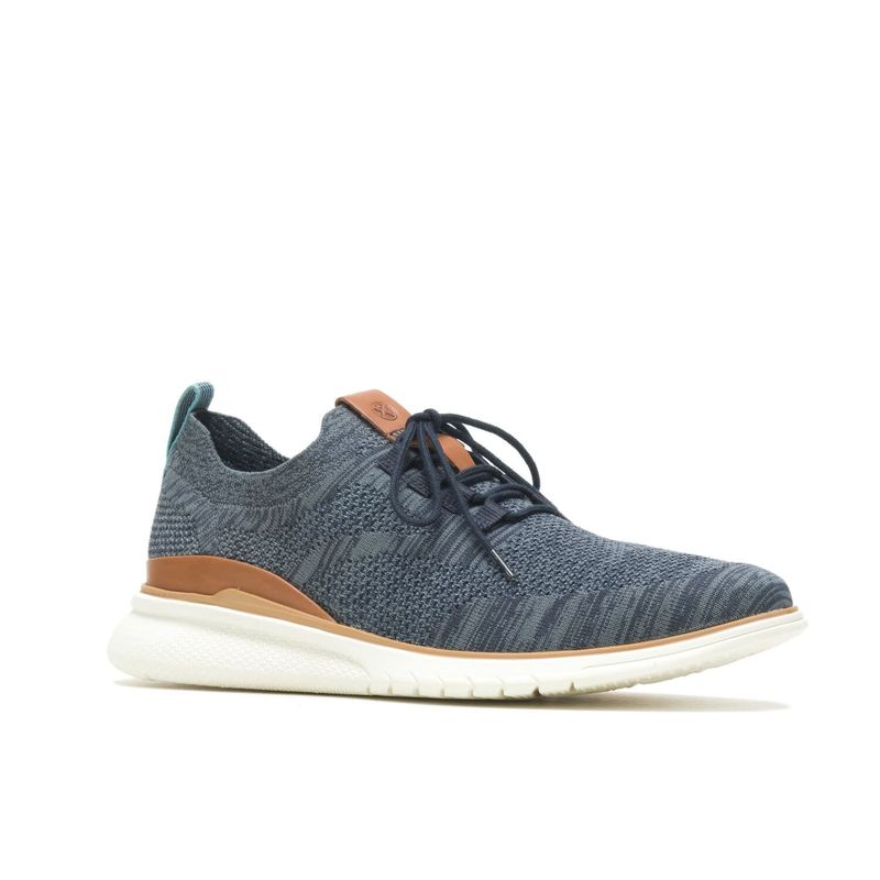 HUSH PUPPIES - Zapato Hush Puppies Hombre Advance Knit Laceup Azul HUSH PUPPIES
