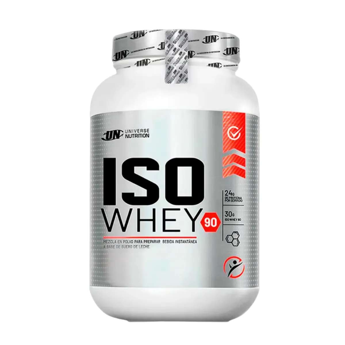 Universe Nutrition - PROTEÍNA ISO WHEY 1  KG CHOCOLATE+ STRAPS