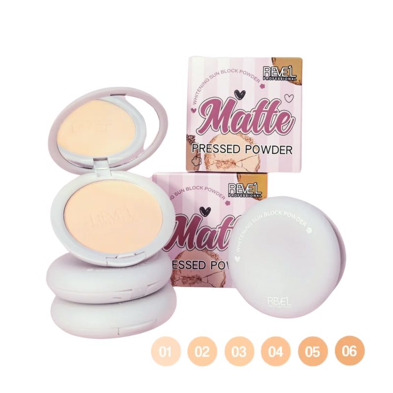 REVEL - Polvo Compacto Matte Revel - TONO 4