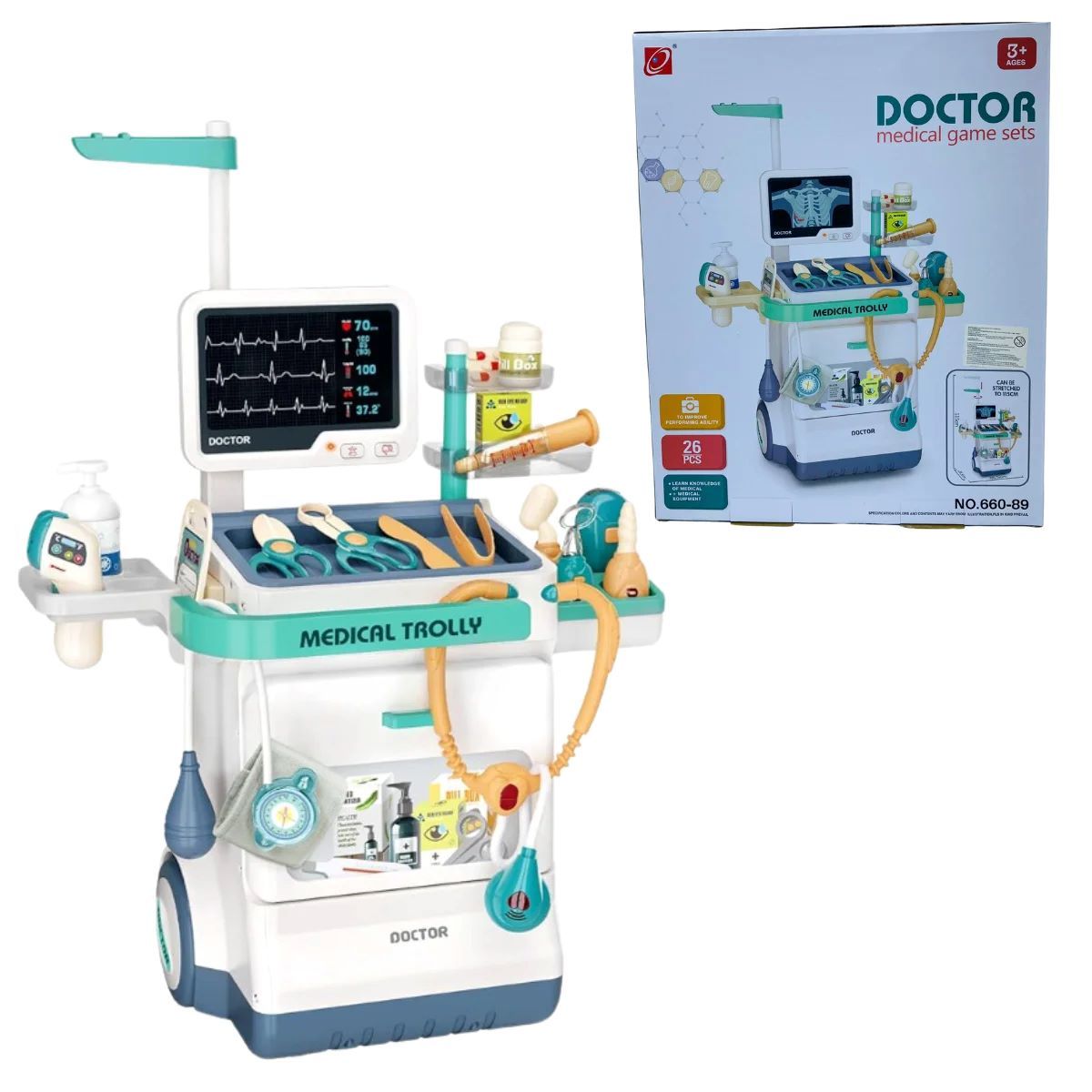 GENERICO - Juego Set De Doctor Para Niños