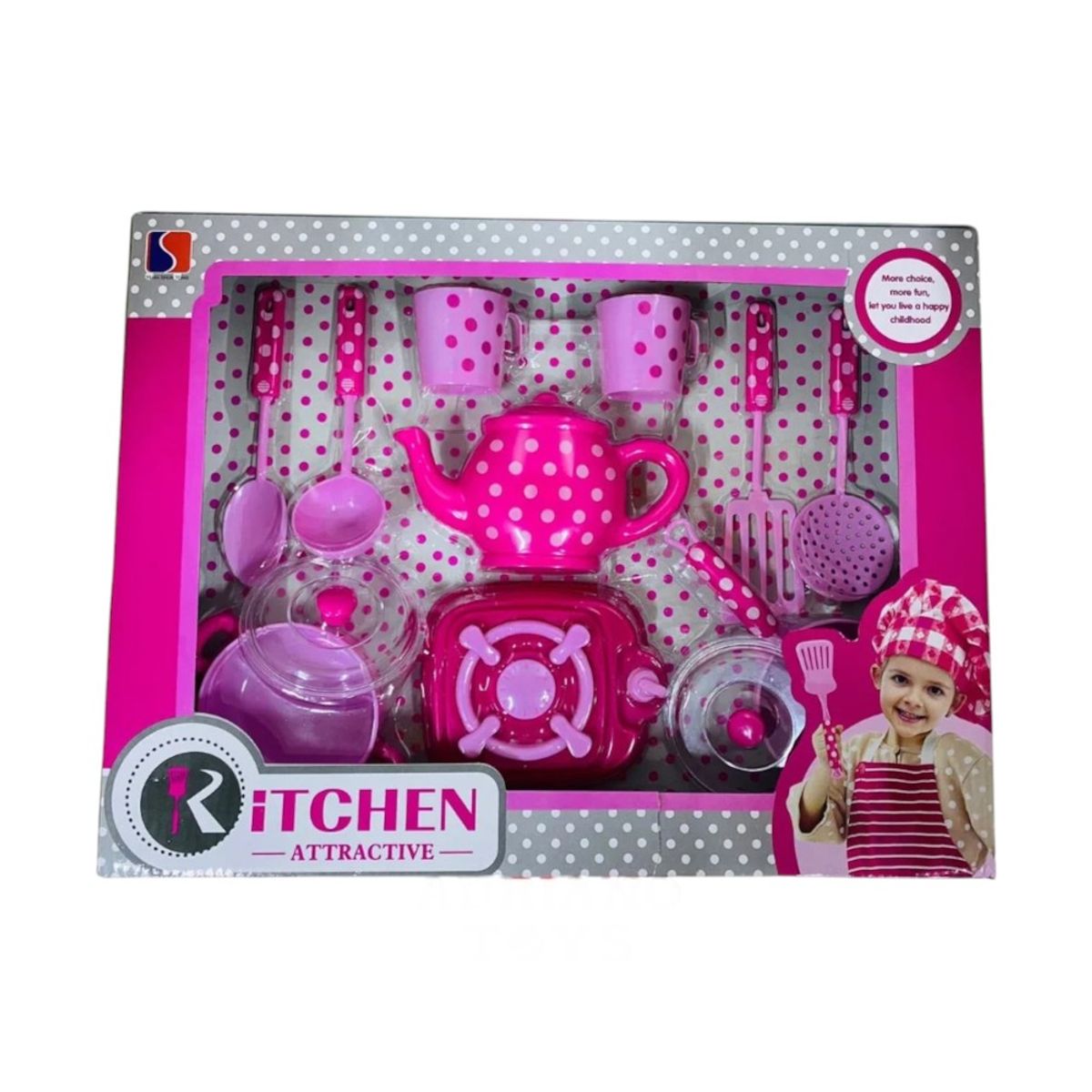 GENERICO - Set De Cocina Con Pecas