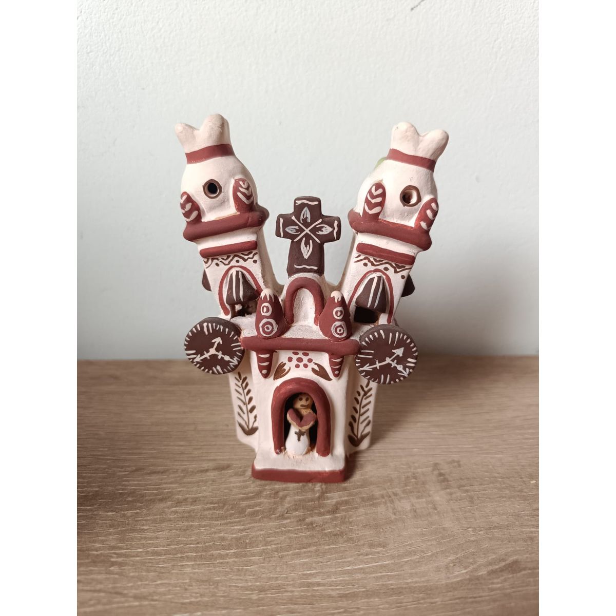 GENERICO - Artesanía Iglesia Ayacuchana Arcilla 10 x 14,5