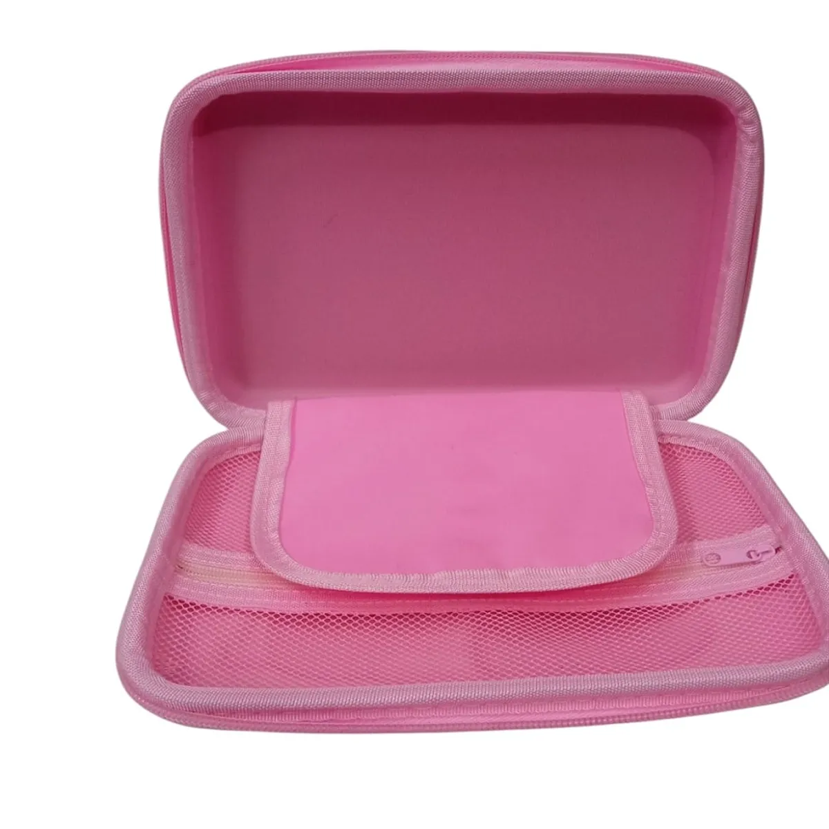 GENERICO - Cartuchera ositos 3D con compartimientos Rosado