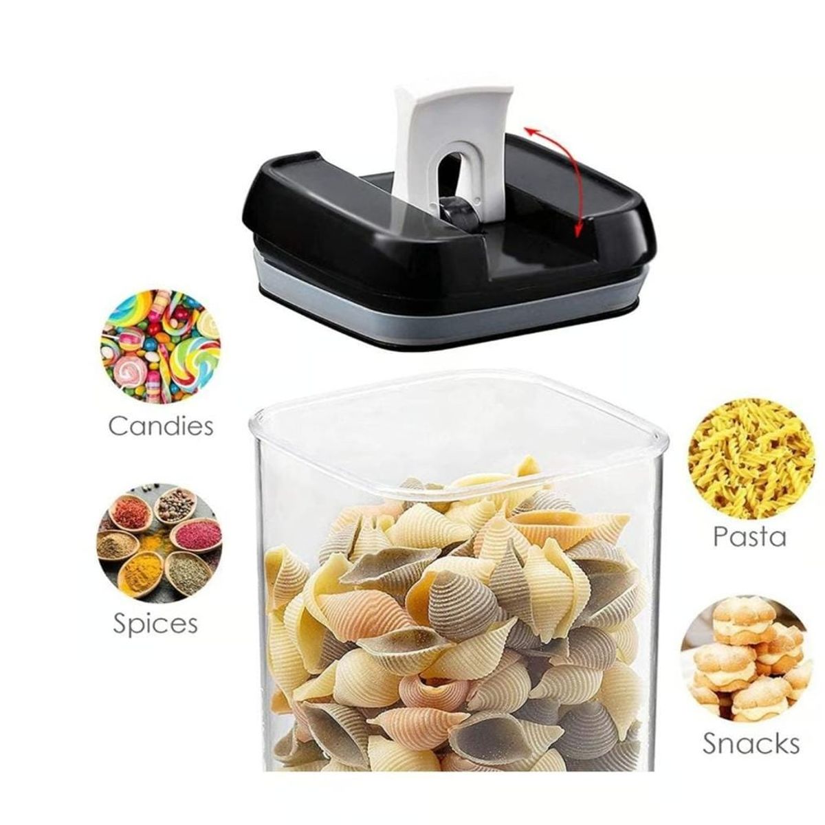 GENERICO - CONTENEDORES HERMÉTICOS DE 7 PCS