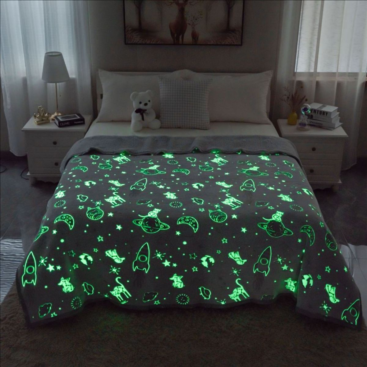 CASATEX - MANTAS LUMINOSA CON CARNERO