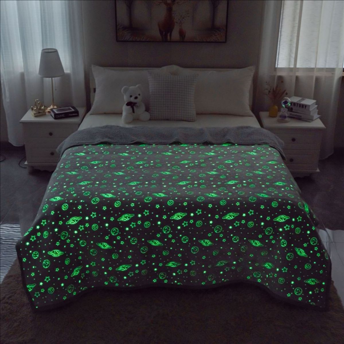 CASATEX - MANTAS LUMINOSA CON CARNERO