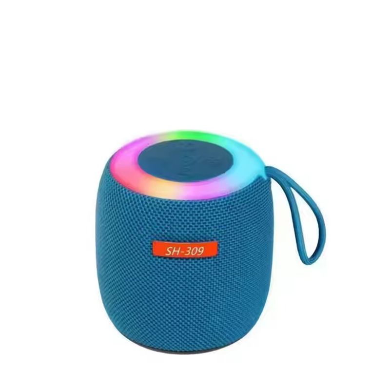 GENERICO - PARLANTE BLUETOOTH GRECTINE LED AZUL