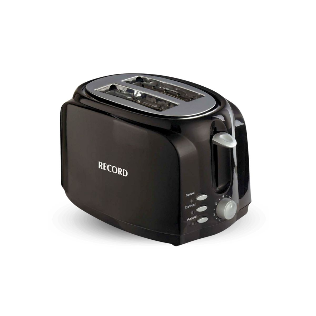 RECORD - Tostadora de Pan RECORD de 600W Negro REC-CLTENE101