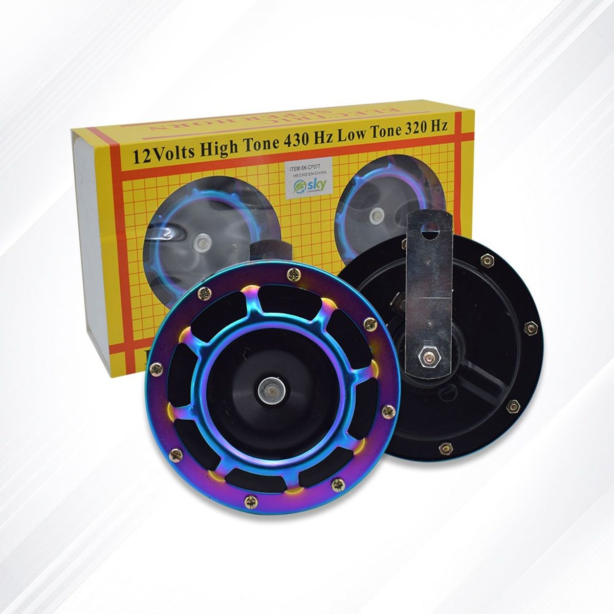 GENERICO - CLAXON PLATILLO TORNASOL SUPER TONO 1224V