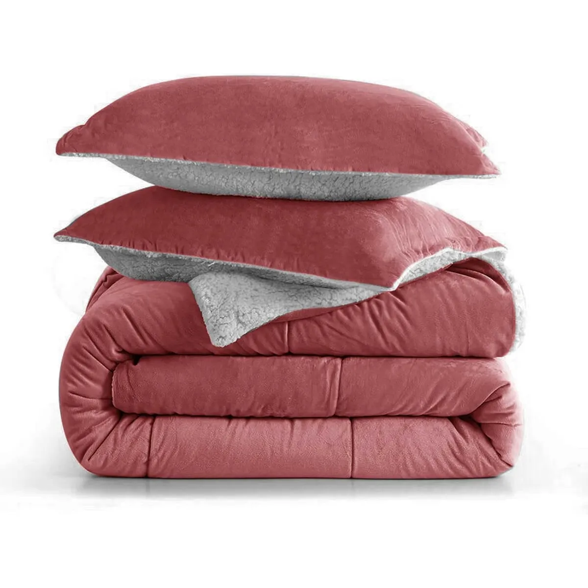 GENERICO - EDREDÓN 3 PIEZAS  ÁNGEL CON CARNERO 2 plz palo rosa