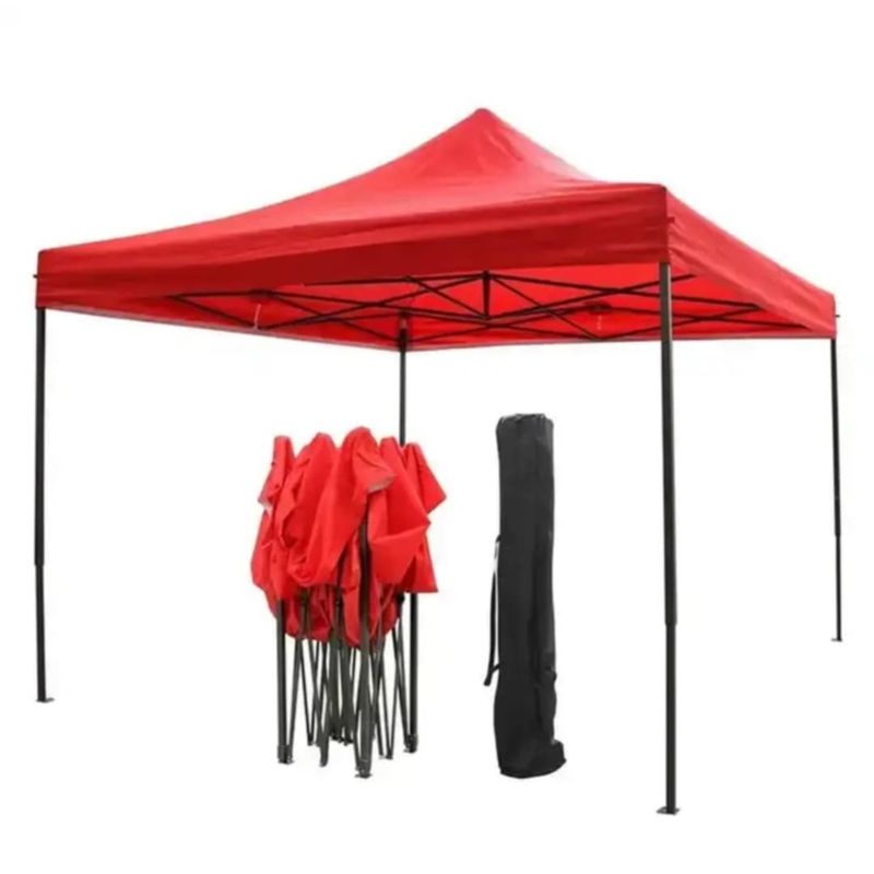 GENERICO - Toldo Plegable 3x3M Moderno Resistente Protección Solar para Eventos Ferias