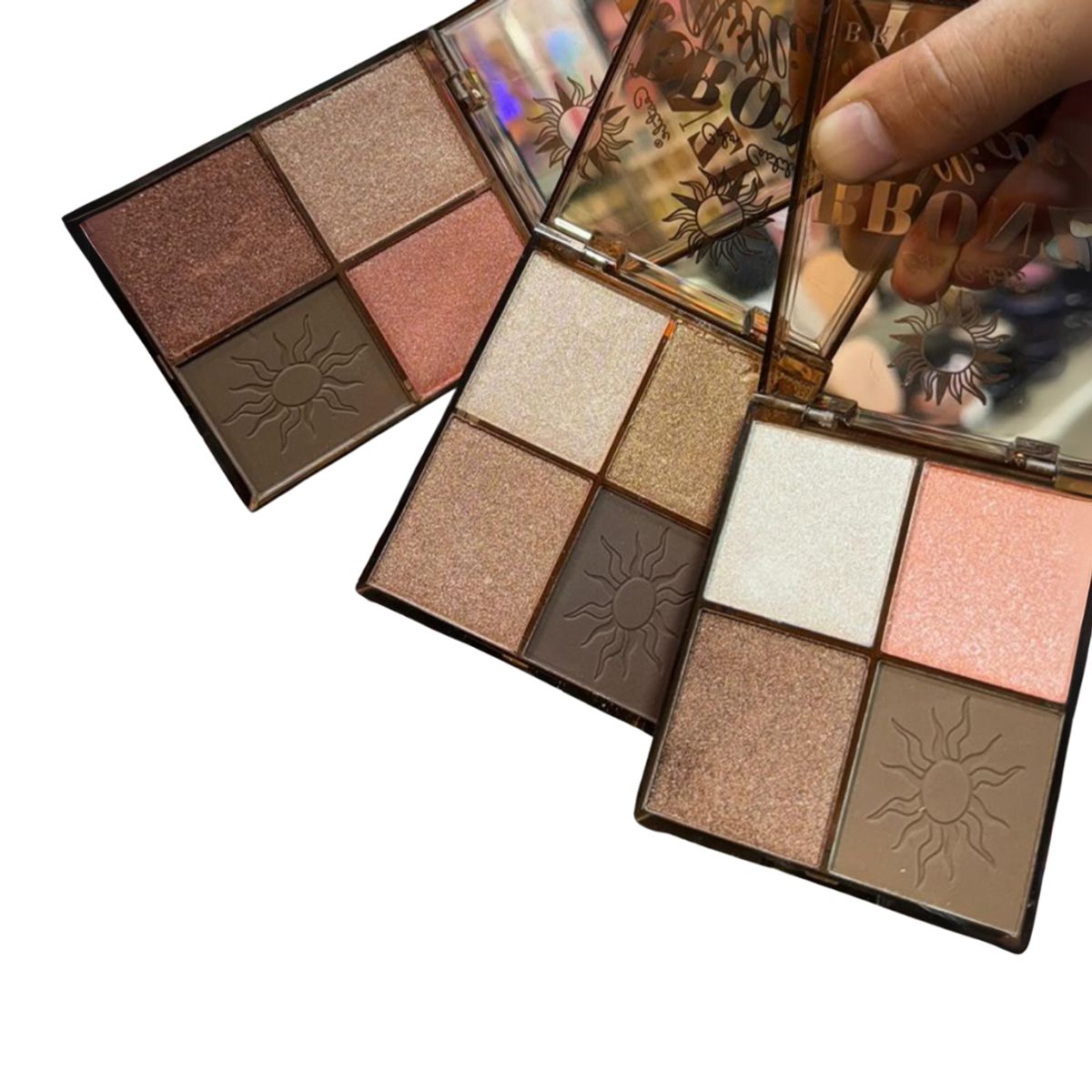 GENERICO - Paleta de Bronze Brilliance Contorno e Iluminador Tono 2