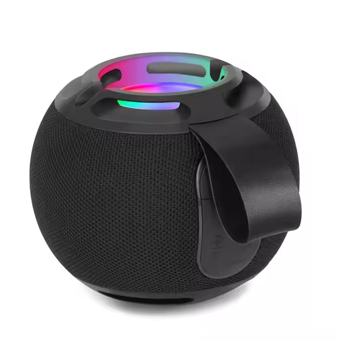 GENERICO - PARLANTE BLUETOOH WATERPROOF LED NEGRO