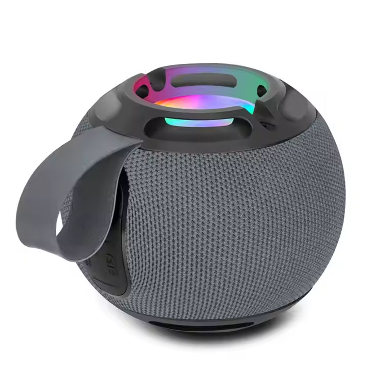 GENERICO - PARLANTE BLUETOOH WATERPROOF LED GRIS