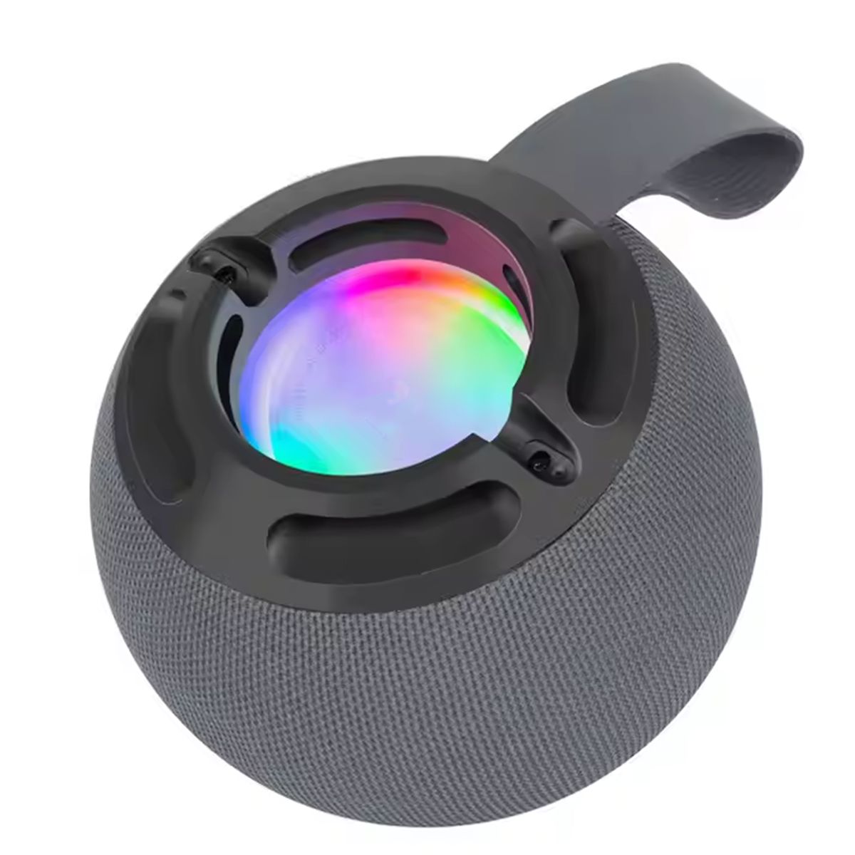 GENERICO - PARLANTE BLUETOOH WATERPROOF LED GRIS